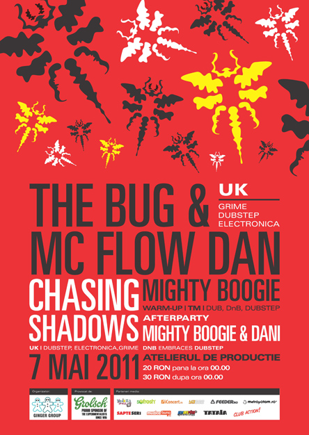 The Bug and Chasing Shadows Poster tataia