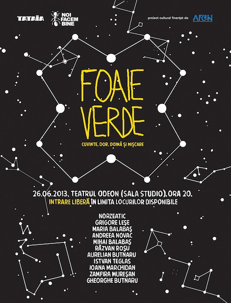 foaie verde poster tataia